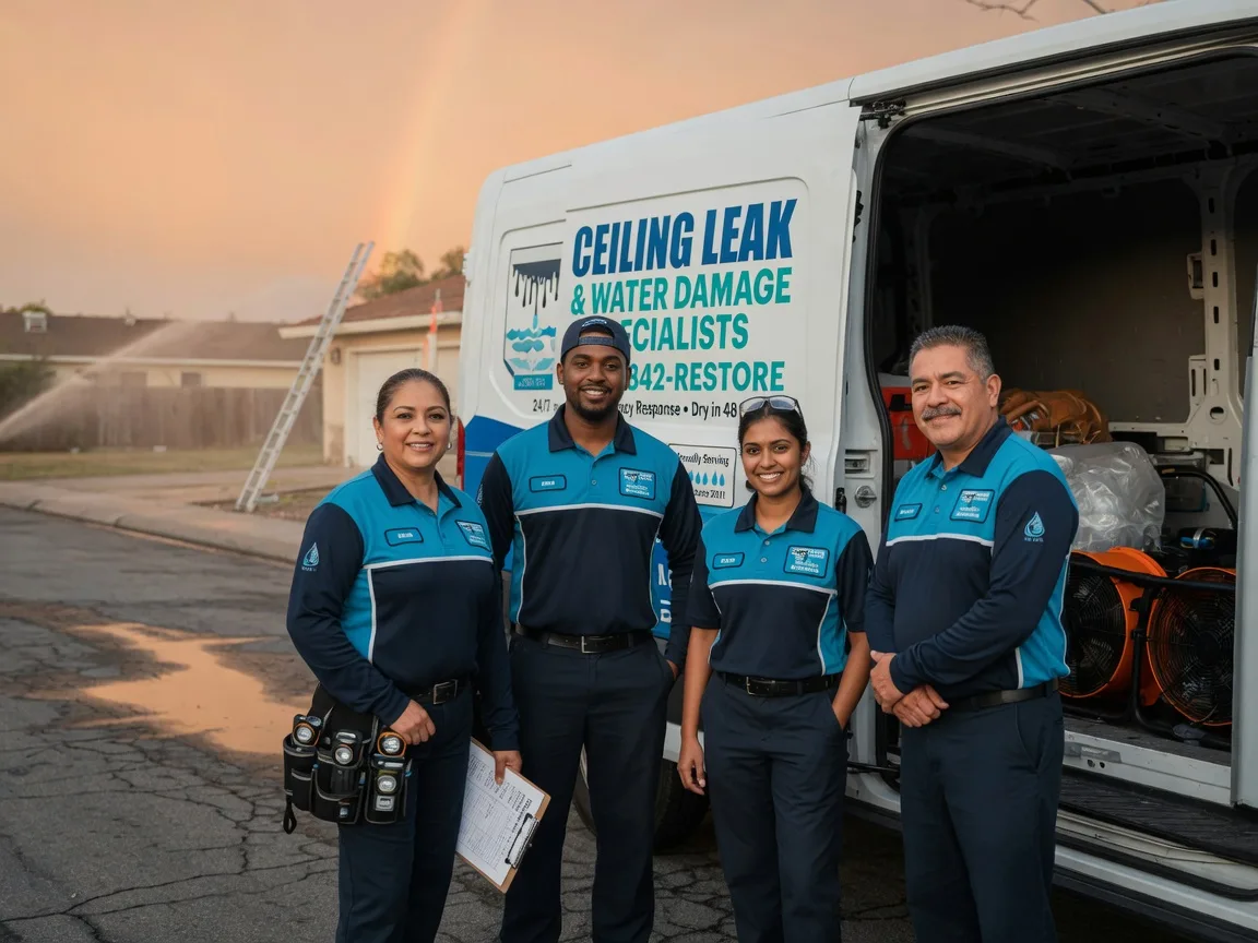 Ceiling Leak Cleanup company in Fairfax Station, VA