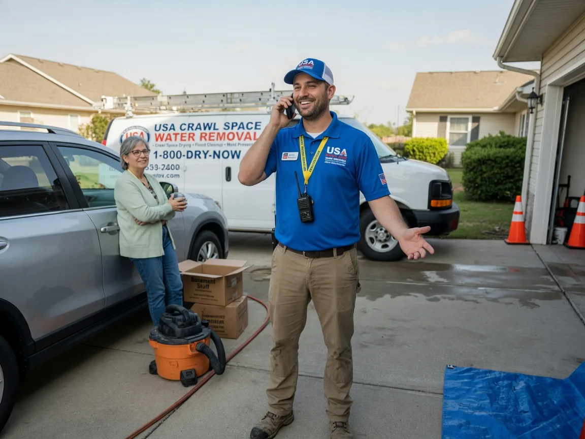 Crawl Space Water Removal Fairfax Station, VA FAQs